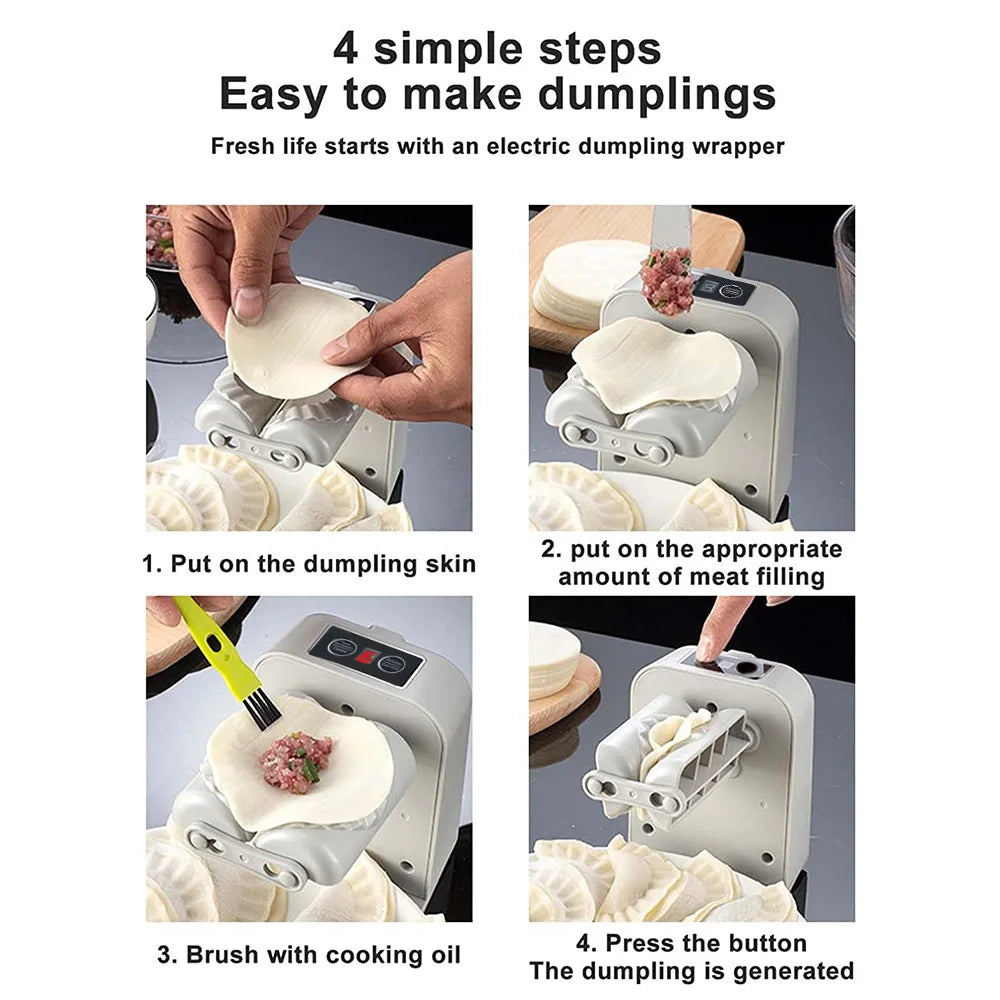 Automatic Dumpling Making Machine Artifact Dumpling Mould Pressing Dumpling Skin Manual Mould Empanadas Kitchen Tool