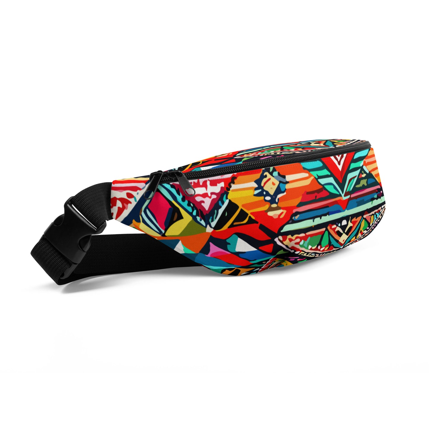 Fanny Pack "Rhythmopolis: Vibrant Fanny Packs with Native Inspiration" Ámelie Clarisse