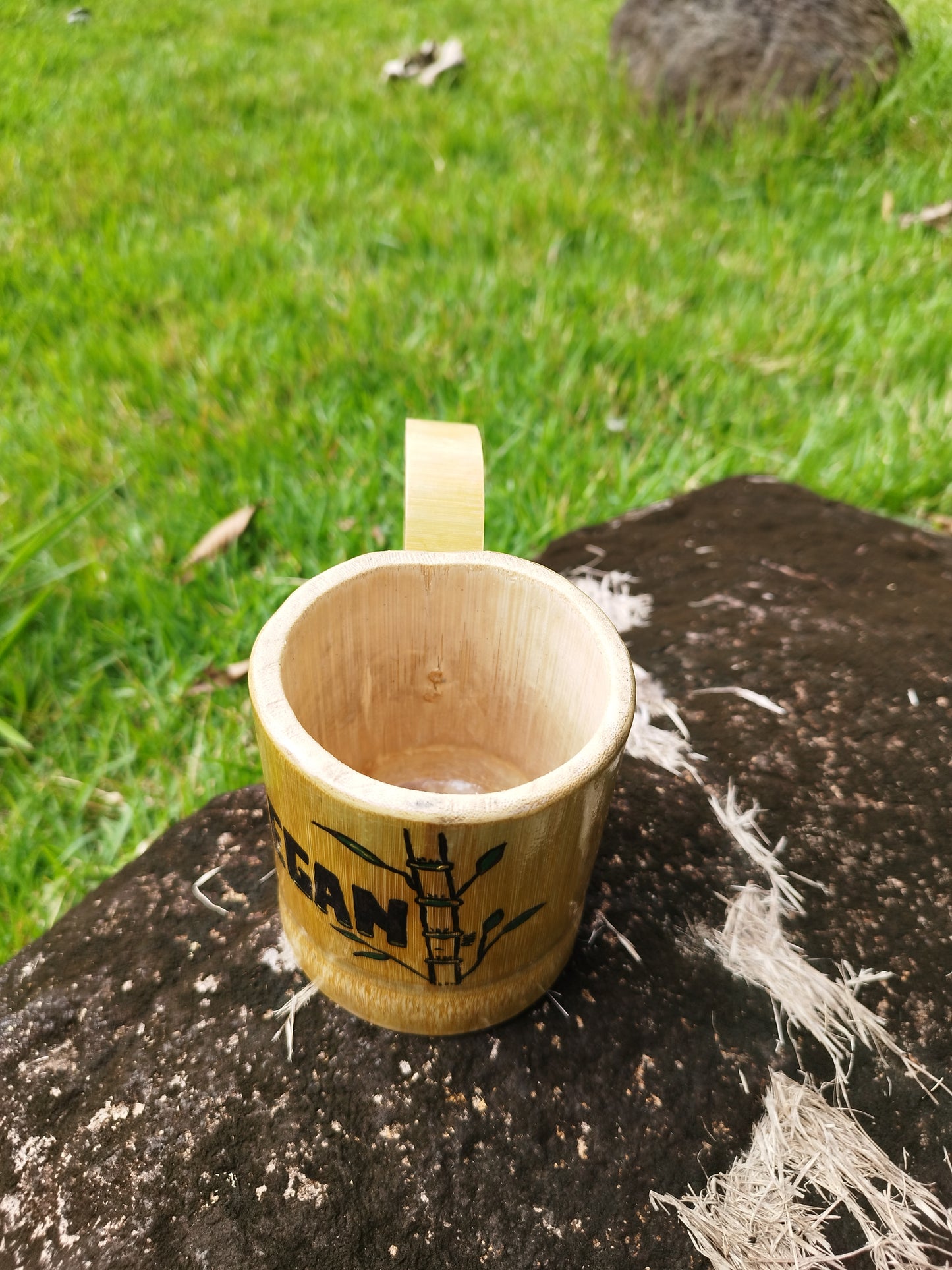 Taza de Bambú Ecológica Personalizada – Artesanía Única y Elegante