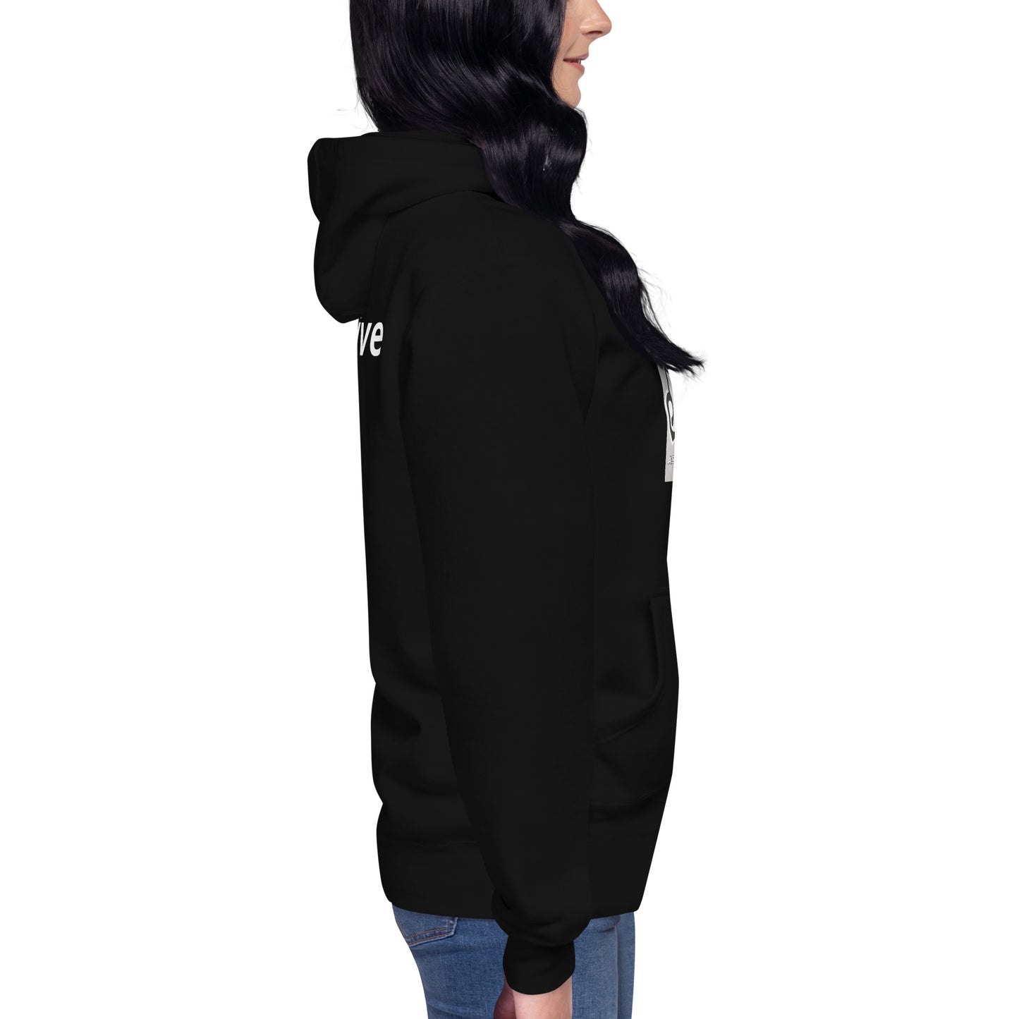 Sudadera con capucha unisex Unisex Hoodie Jesús Vive A&R Elegante y Moderno (Cristianos)