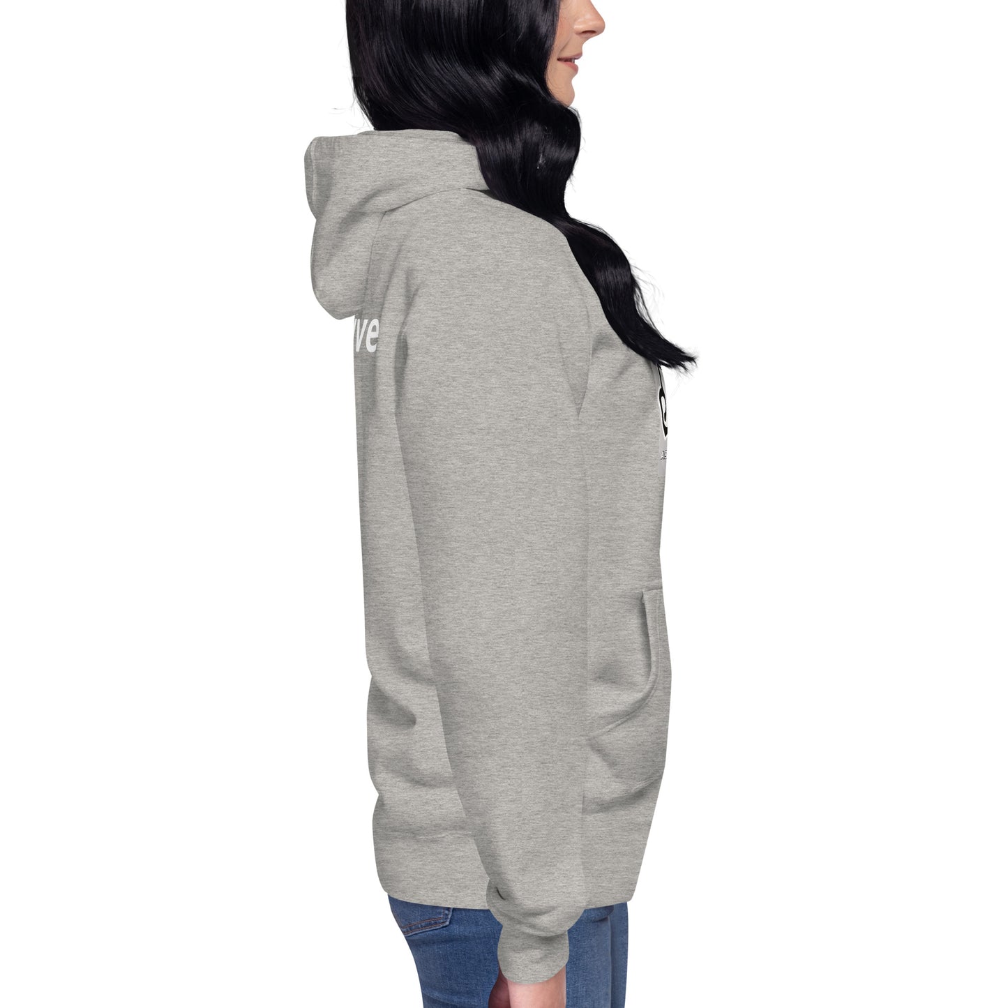 Sudadera con capucha unisex Unisex Hoodie Jesús Vive A&R Elegante y Moderno (Cristianos)