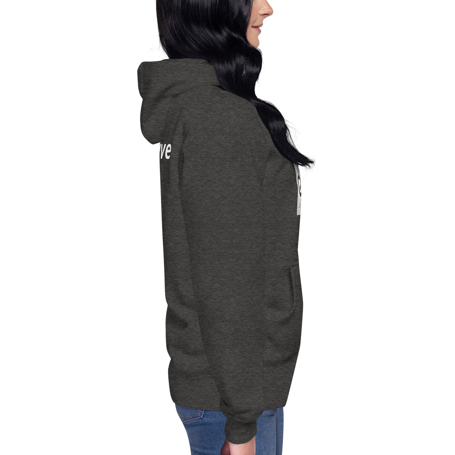 Sudadera con capucha unisex Unisex Hoodie Jesús Vive A&R Elegante y Moderno (Cristianos)