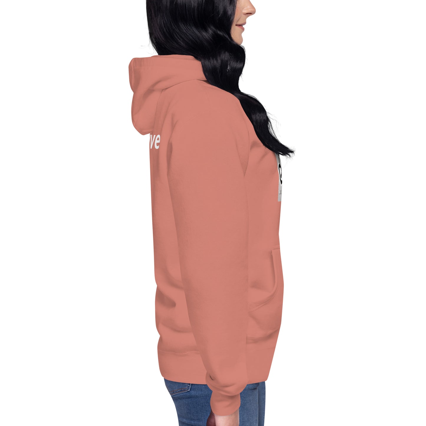 Sudadera con capucha unisex Unisex Hoodie Jesús Vive A&R Elegante y Moderno (Cristianos)