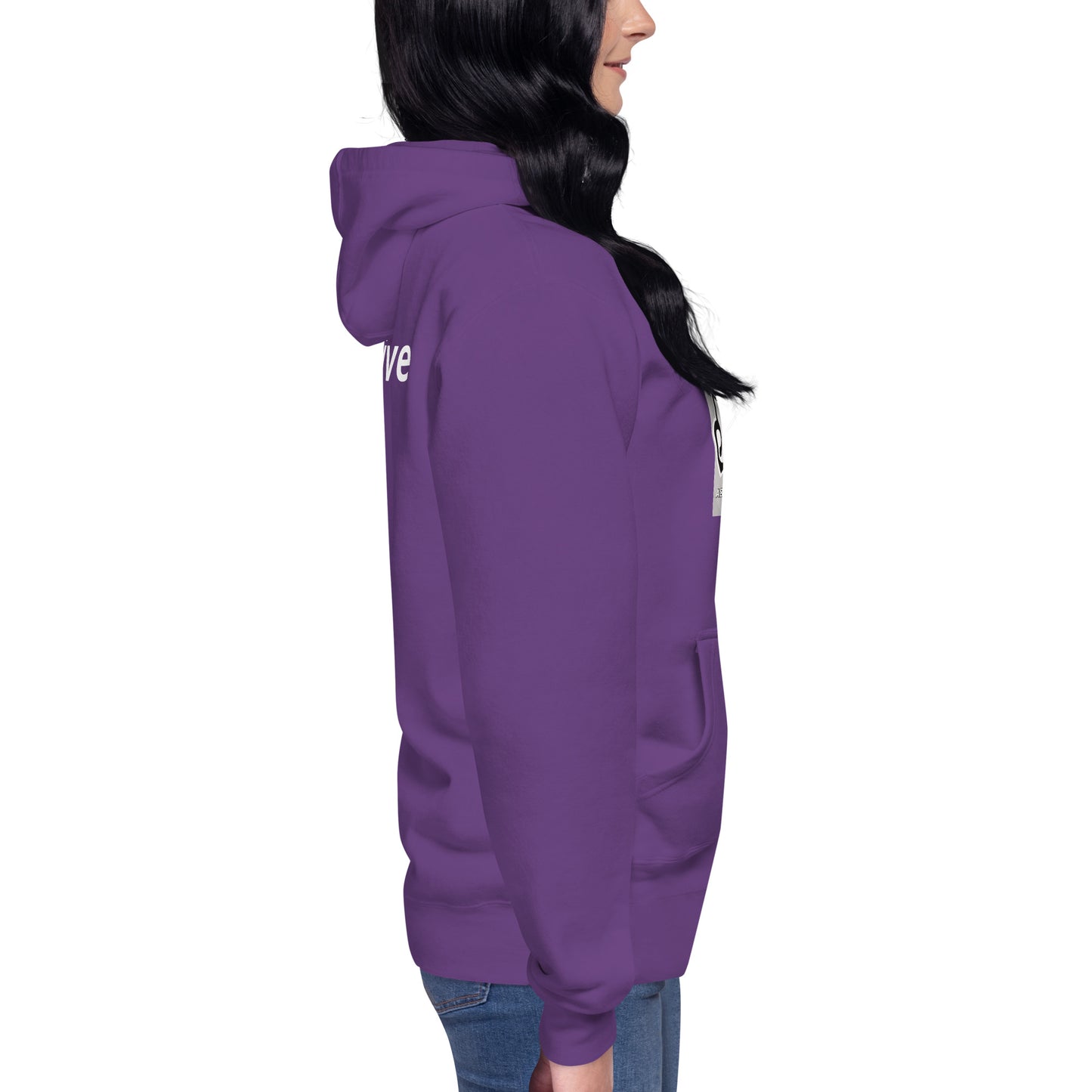 Sudadera con capucha unisex Unisex Hoodie Jesús Vive A&R Elegante y Moderno (Cristianos)