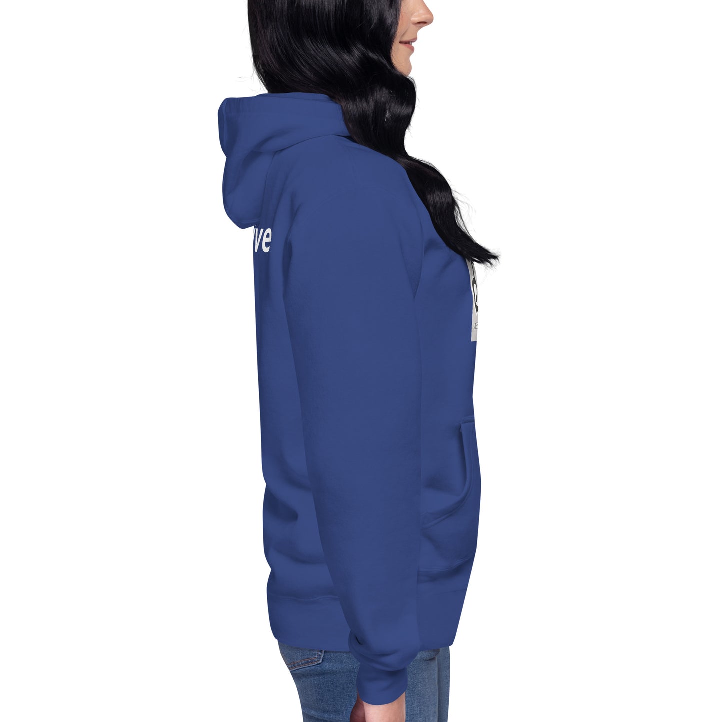 Sudadera con capucha unisex Unisex Hoodie Jesús Vive A&R Elegante y Moderno (Cristianos)