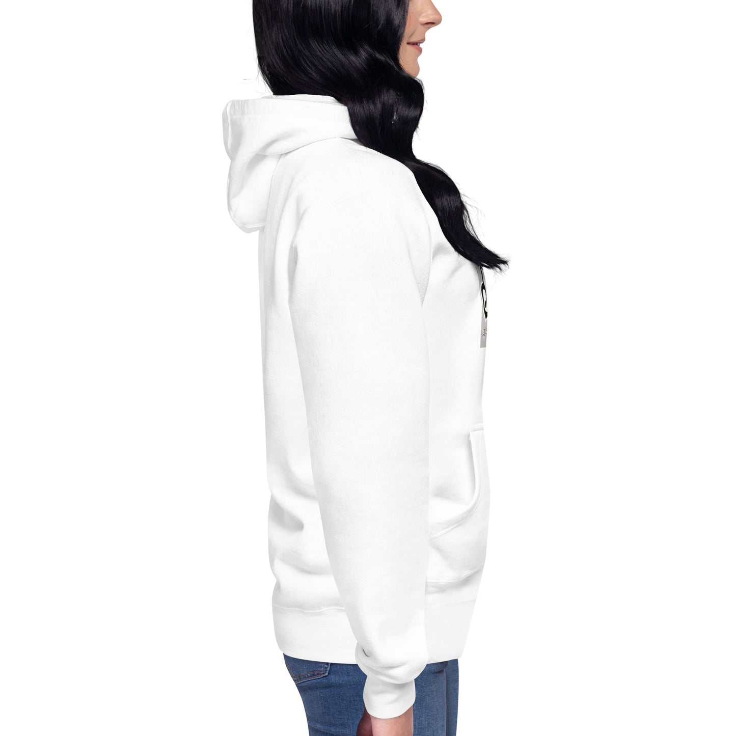 Sudadera con capucha unisex Unisex Hoodie Jesús Vive A&R Elegante y Moderno (Cristianos)