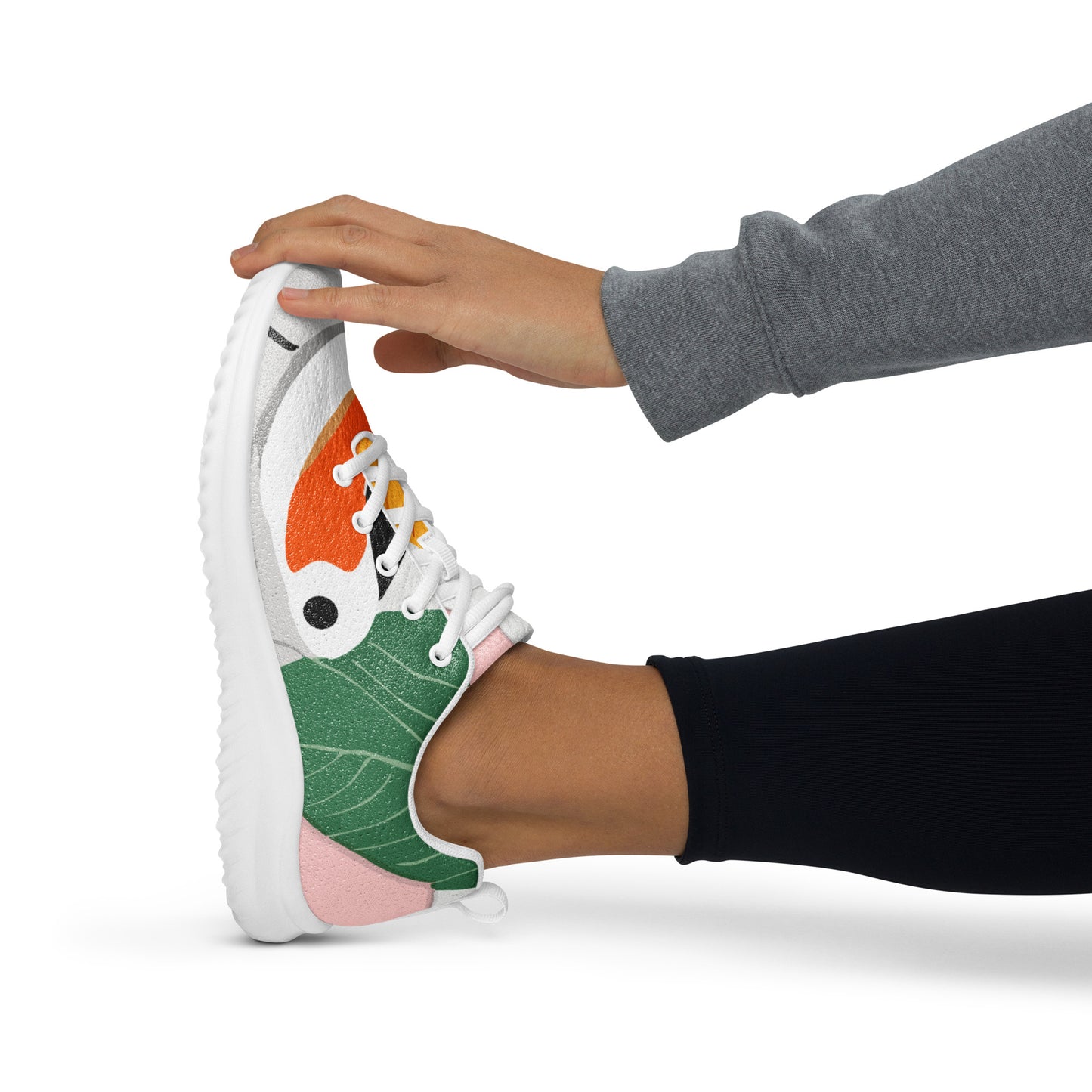 Women’s athletic shoes Sporty Bird-Inspired Sneakers: Exclusive Design by Ámelie C. Connecting You with Nature