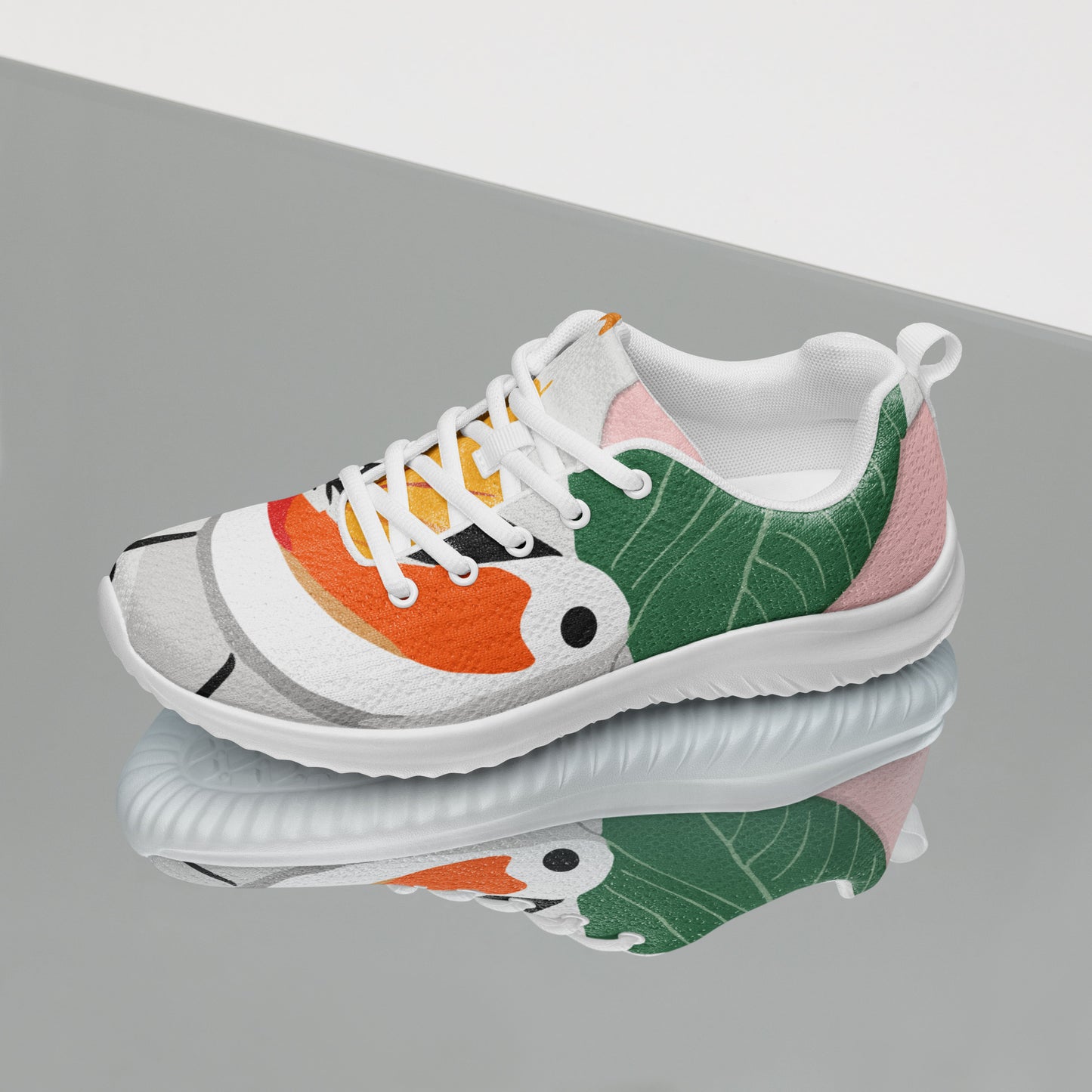 Women’s athletic shoes Sporty Bird-Inspired Sneakers: Exclusive Design by Ámelie C. Connecting You with Nature