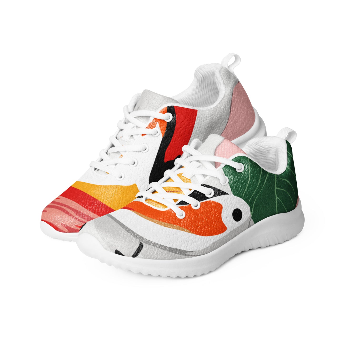 Women’s athletic shoes Sporty Bird-Inspired Sneakers: Exclusive Design by Ámelie C. Connecting You with Nature